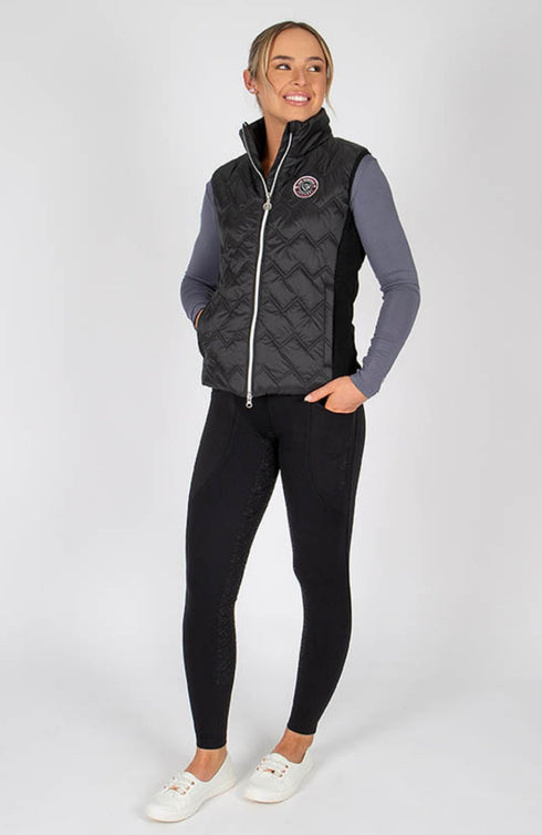 BARE Winter Series - Sienna Vest - Black